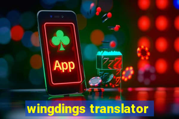 wingdings translator